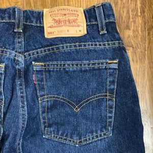 Levi's 551 Relaxed Fit Tapered Leg Size 10 M